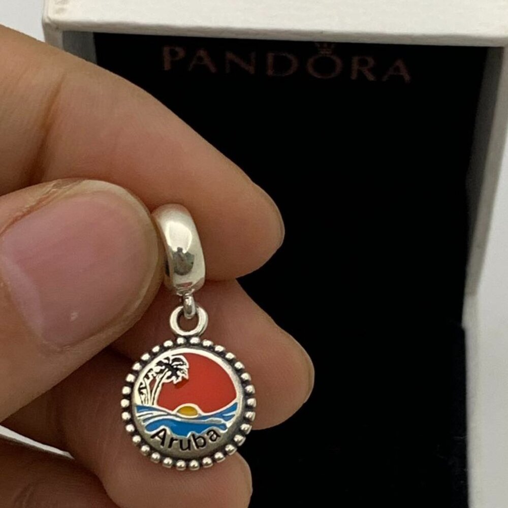 ✨🔥Pandora ARUBA Charm S925 Sterling silver Jewelry